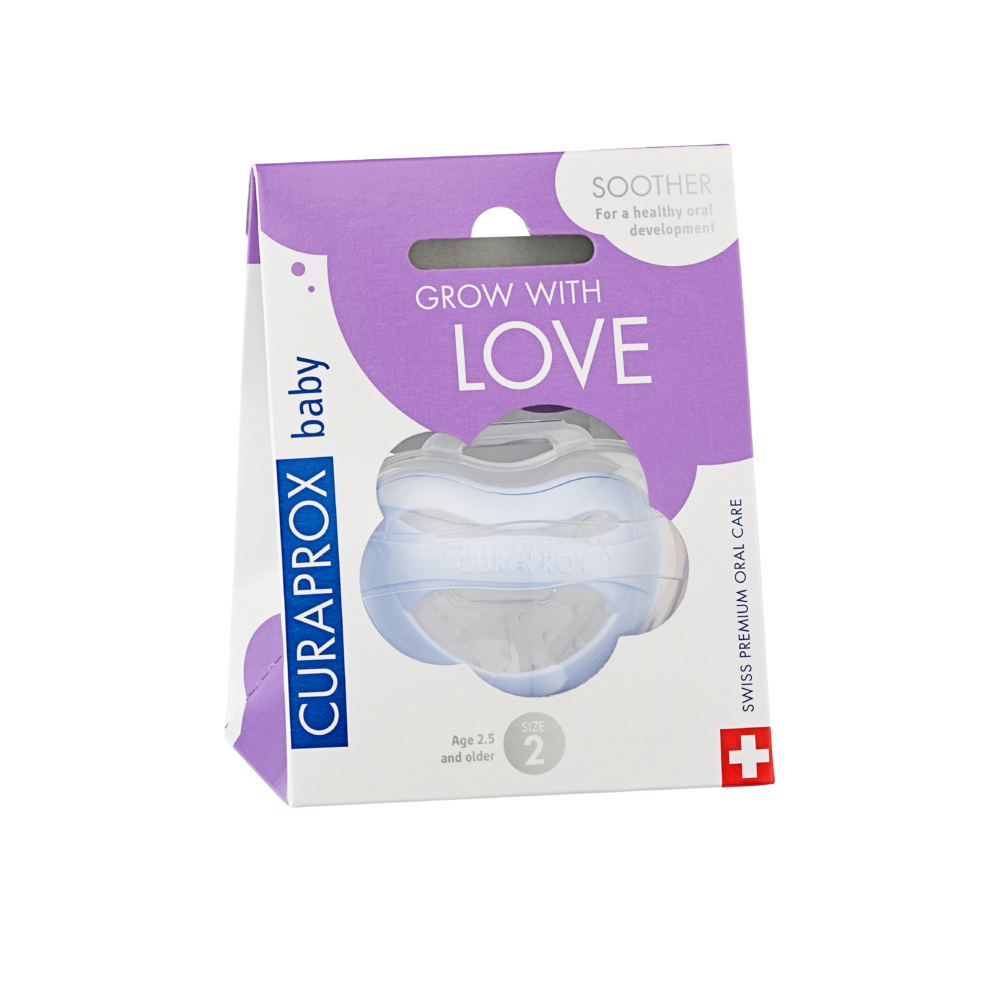 CURAPROX KŪDIKIŲ BABY čiulptukas, 1 dydis, 1-2,5 metų - Image 8