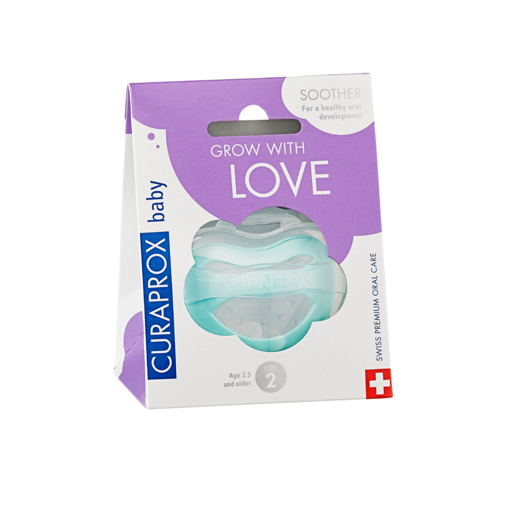 CURAPROX KŪDIKIŲ BABY čiulptukas, 1 dydis, 1-2,5 metų - Image 6