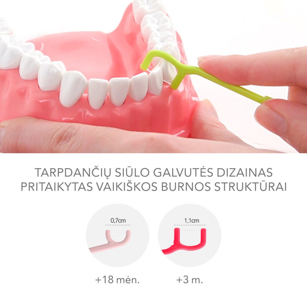 K-MOM Tarpdančių siūlas vaikams nuo 3 metų - Image 7