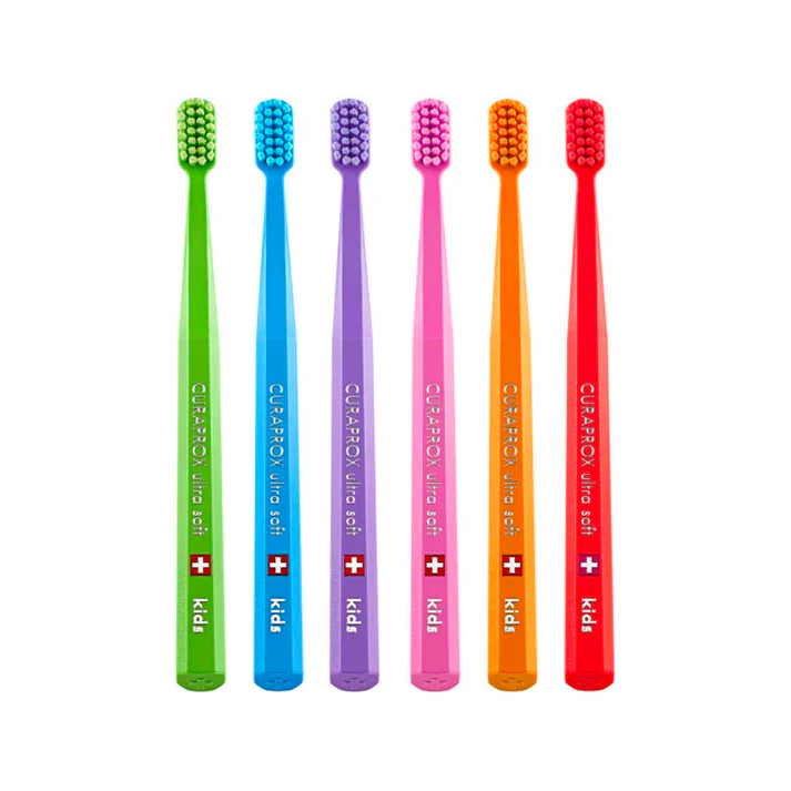 CURAPROX Dantų šepetėlis vaikiškas, nuo 4-12 m., CS KIDS