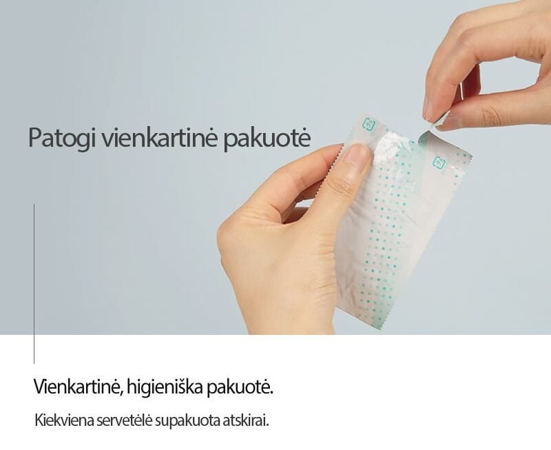 Mother-K Sterilizuotos dantų ir dantenų servetėlės - Image 8
