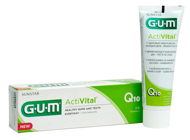 Dantų pasta GUM® Activital su Q10 75 ml.