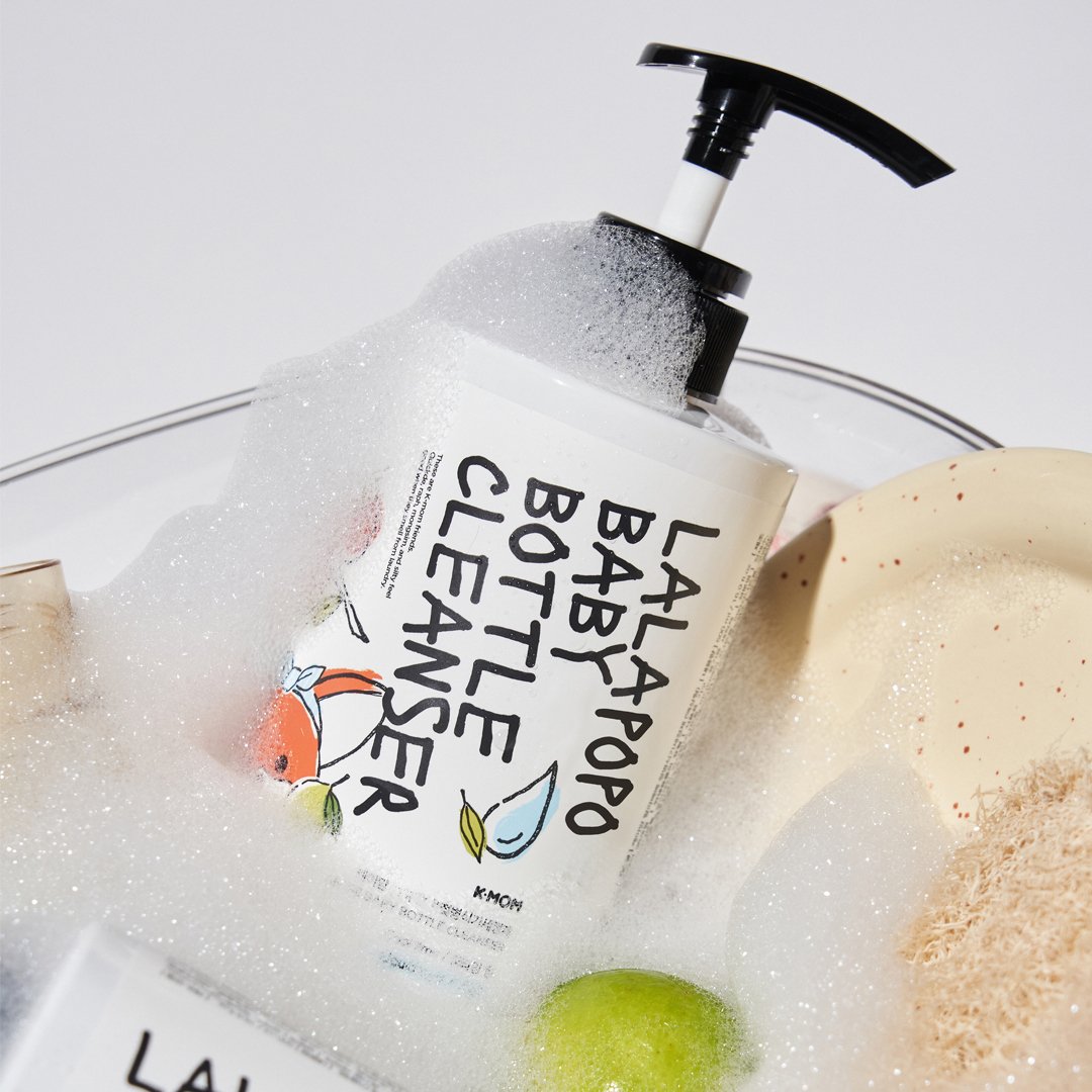 K-MOM Lalapopo gertuvių, maitinimo buteliukų, vaisių ir daržovių ploviklis - Image 2