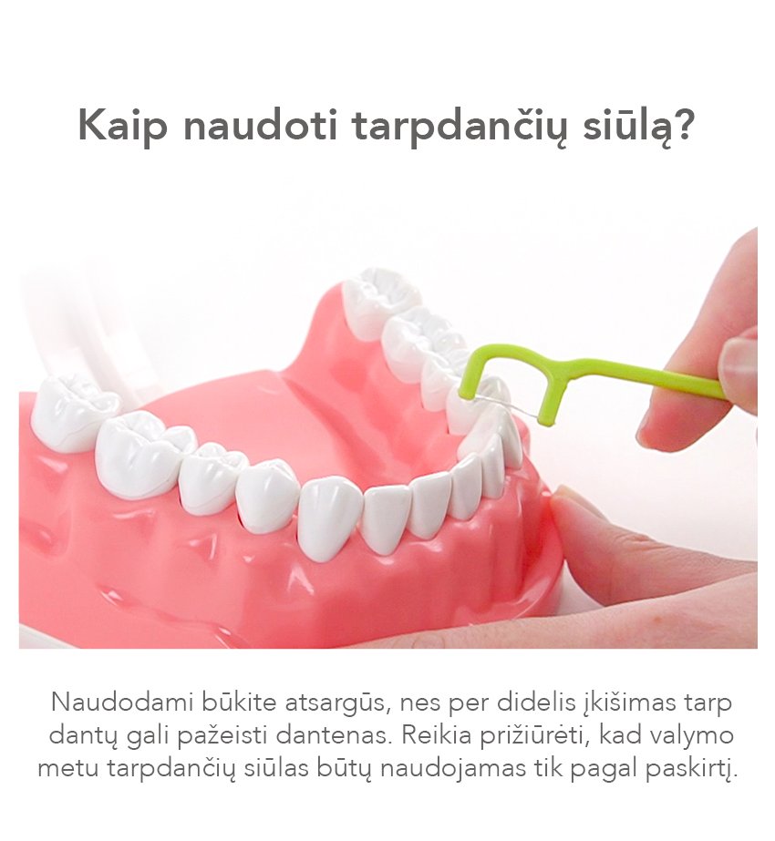 K-MOM Tarpdančių siūlas vaikams - Image 2